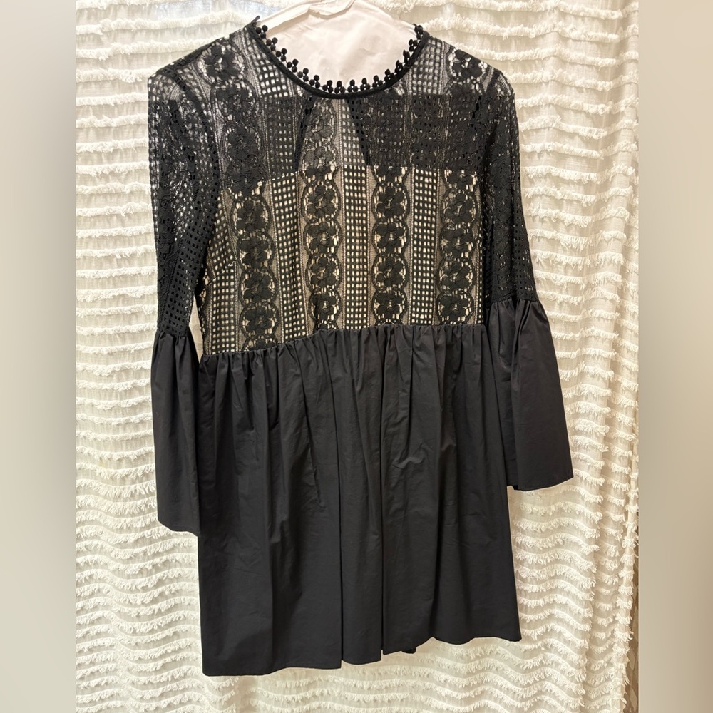 Endless Rose Black Lace Accent dress, purchased from ShopBop
